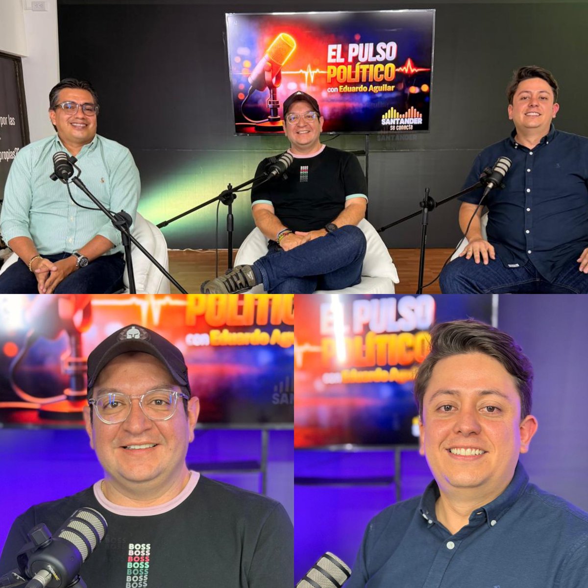 #ElPulsoPolítico 🎙¡𝙀𝙨𝙩𝙖 𝙣𝙤𝙘𝙝𝙚!
⚔️𝘿𝙚𝙗𝙖𝙩𝙚🌡Sube la temperatura de las campañas presidenciales en Santander.

👥️ <a href="/OscarVillamiz/">Óscar Villamizar M.</a> Representante a la Cámara y <a href="/MiguelMorenoSu/">Miguel Ángel Moreno</a> exalcalde de Floridablanca.
𝘿𝙞𝙧𝙞𝙜𝙚 <a href="/EduAguilarJa/">EDUARDO AGUILAR J.</a> 

📲 En nuestras páginas de Facebook y