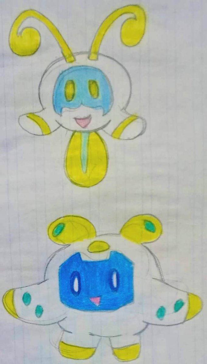 PatriciaAm42836's tweet image. #Fakemon #Mexico #Pokemon 

Antenit: El Pokémon Antenas 
Tipo: Eléctrico
Altura: 0,4 m
Peso: 3,5 kg

Datatronaut: El Pokemon Espacial
Tipo: Eléctrico/Acero
Altura: 1,1 m
Peso: 28,8 kg