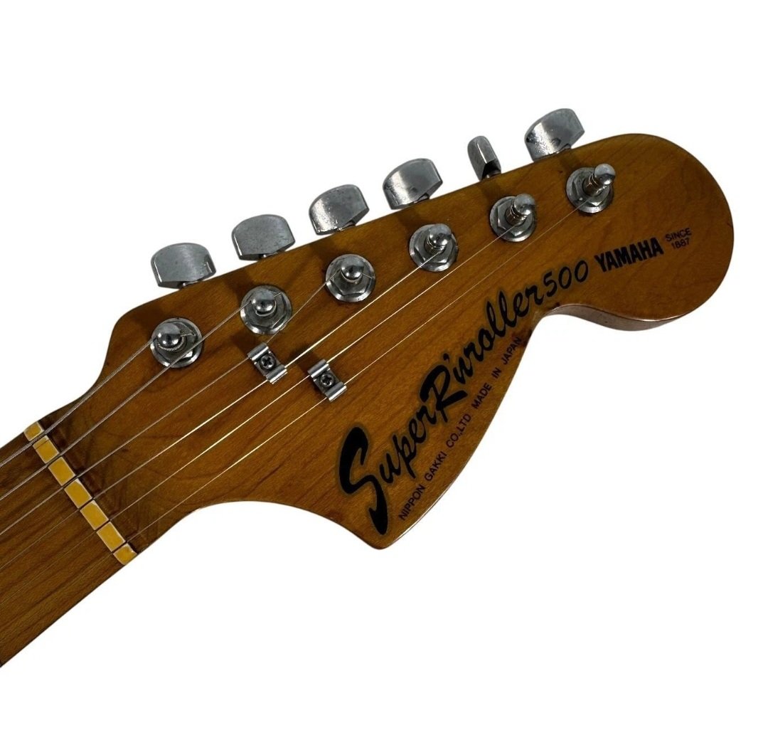 BriansElectro's tweet image. YAMAHA SR-500 Super R'nroller 1980's Japan with Amplifier case. 
#Guitar #RocknRoll