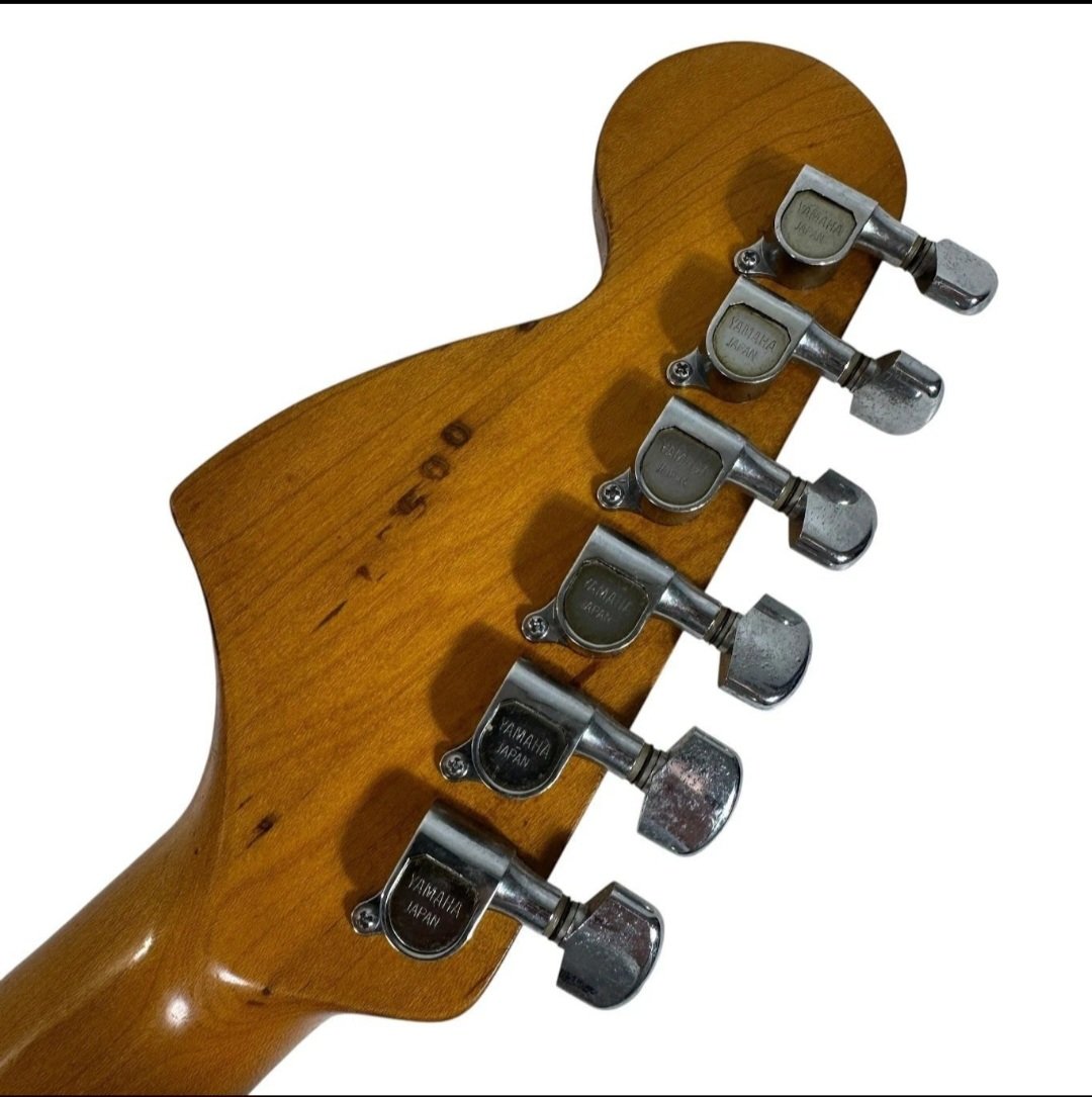 BriansElectro's tweet image. YAMAHA SR-500 Super R'nroller 1980's Japan with Amplifier case. 
#Guitar #RocknRoll