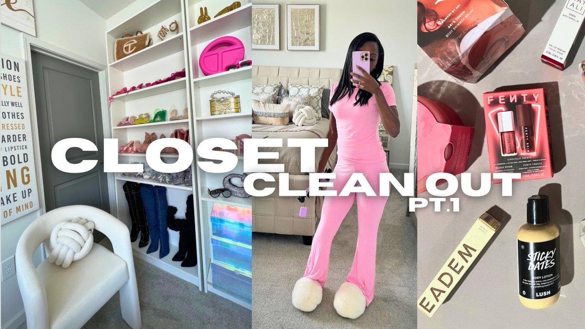 MashiaMajor_'s tweet photo. HOME VLOG | Spring Closet Clean Out Pt. 1 + Sephora Savings + New Fragrances Mashia Major
https://t.co/IS5VWWQDNA https://t.co/Q1plzFeE1W