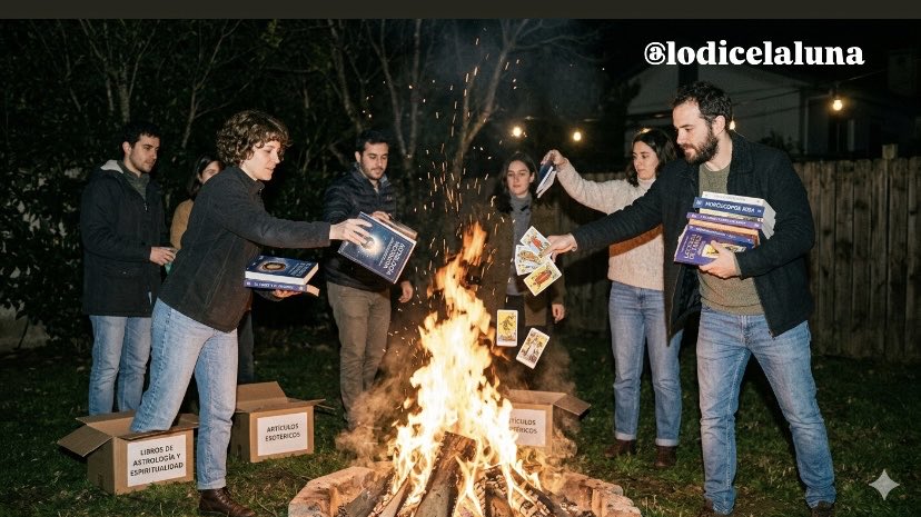 Lodicelaluna's tweet image. Una vez más la #astrologia hace quemar libros, cartas y billletes.
PD: recuerden que siempre siempre siempre LO DICE LA LUNA #superclasico #Riverplate #Bocajuniors @RiverPlate @BocaJrsOficial