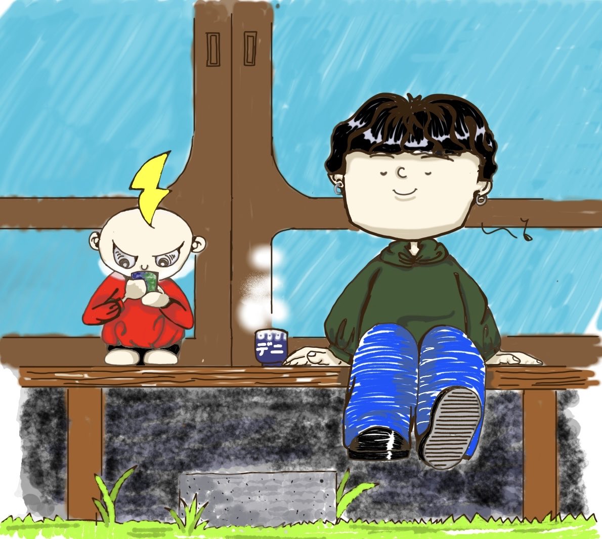 madara_inu8's tweet photo. このイラストなら浦野さんの鼻歌の正体はこれかなぁ🙄↓
土曜日まで仕事なのでのんびり始めたい月曜日
https://t.co/Hhn372vick
#DeNe_art https://t.co/Iqc8W4Z47t