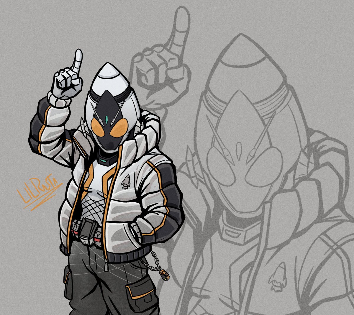 LilRasta_arts's tweet photo. IT'S SPACE DRIP TIME! UCHU KITAAAA!!!!
#KamenRiderFourze #KamenRider https://t.co/xS4uCE796k