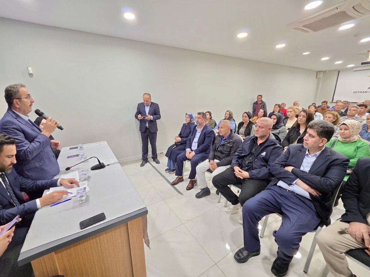 📍 AK Parti Seyhan İlçe Başkanlığı

İlçe Başkanımız Sayın İbrahim Gökçedağ ve Milletvekilimiz Sayın Abdullah Doğru ile birlikte, Mahalle Başkanlarımızla aylık olağan toplantımızı gerçekleştirdik.

#Teşkilat
#MahalleBaşkanları
#Seyhan

<a href="/omerrcelik/">Ömer Çelik</a> <a href="/ozmehmetemin/">Mehmet Emin Öz</a> <a href="/Tamer_Dagli/">Tamer Dağlı 🇹🇷</a>