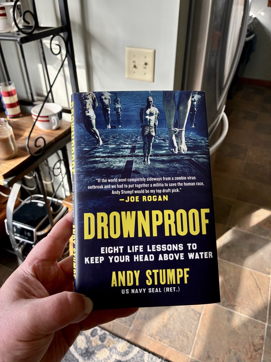 woodall576's tweet photo. Just received @AndyStumpf77 ‘s new book. Can’t wait to dive into this.
#Drownproof https://t.co/wTMKBMR1IV