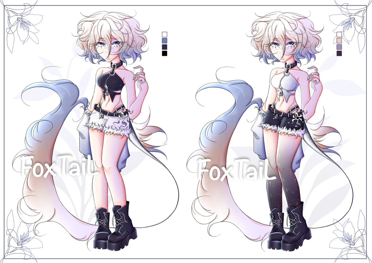 foxtail_81's tweet image. I am ready to present you a character design for an accessory at the event from @miya4ko (telegram) 
#art #custom