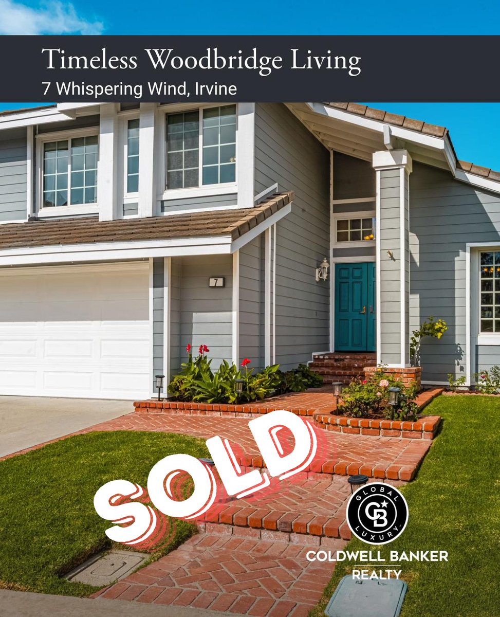 debbiesagorin's tweet photo. SOLD in Woodbridge 🎉

7 Whispering Wind in the Landing I neighborhood closed at $2,000,000 and my sellers are very happy with the result 🙌

This light-filled 4-bedroom home had a lot going for it:
🏡 Main-floor bedroom + full bath
✨ 2,410 sq ft with flexible living spaces
🔥 Two fireplaces, including in the primary suite
🍽️ Upgraded kitchen with granite + stainless appliances
🌿 Private backyard with multiple seating areas
🚶‍♂️ Just 0.4 miles to South Lake
☕ Only 2 miles to Starbucks
🌴 Full access to Woodbridge’s resort-style amenities

Strong presentation + the right pricing strategy made the difference here.
If you’re thinking about selling in Irvine, especially Woodbridge, strategy matters. I’m happy to walk you through what’s working right now.

📩 Let’s connect

#Woodbridge #IrvineRealEstate #IrvineRealtor #HomesForSaleInIrvine #ColdwellBankerRealty #JustSold