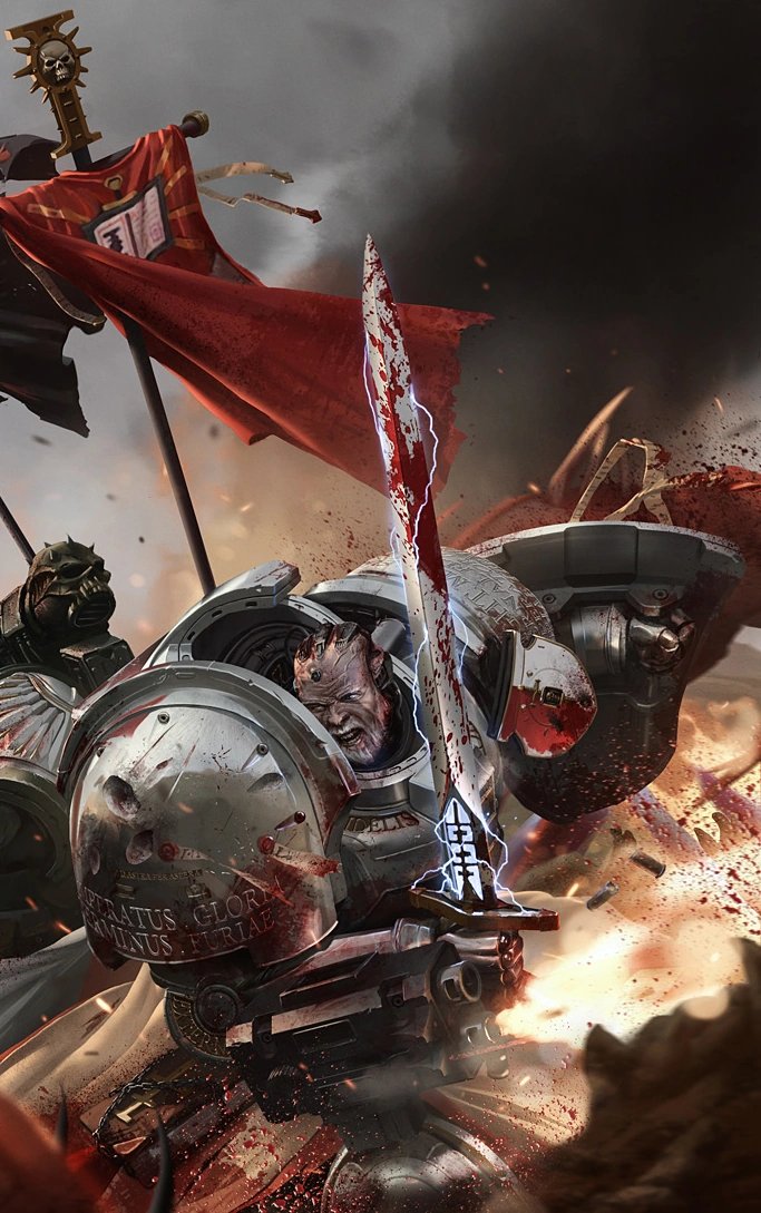 Marshal Bohemond ⚔️⛨ | Space Marine Vtuber tweet media