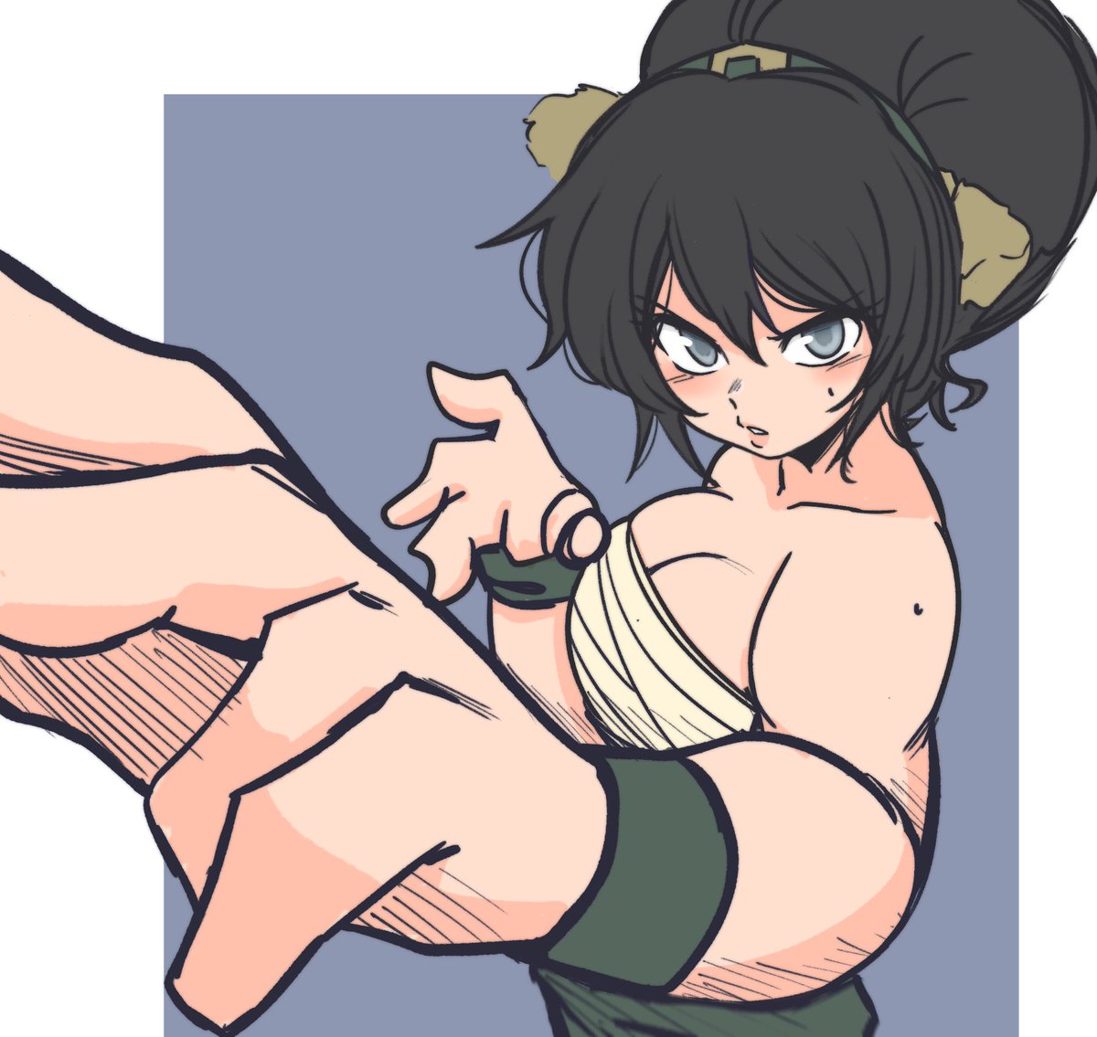 PoGeaux_'s tweet photo. Toph Beifong https://t.co/aRwHl1UyVb
