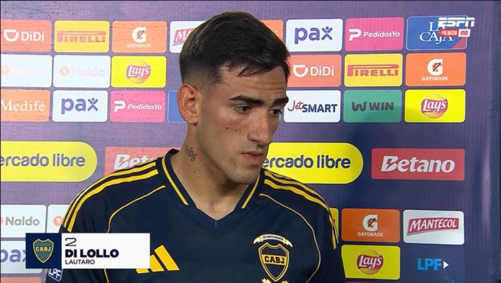 lo habían elegido figura a Paredes y decidió cederle la figura a Di Lollo.

CAPITÁN.