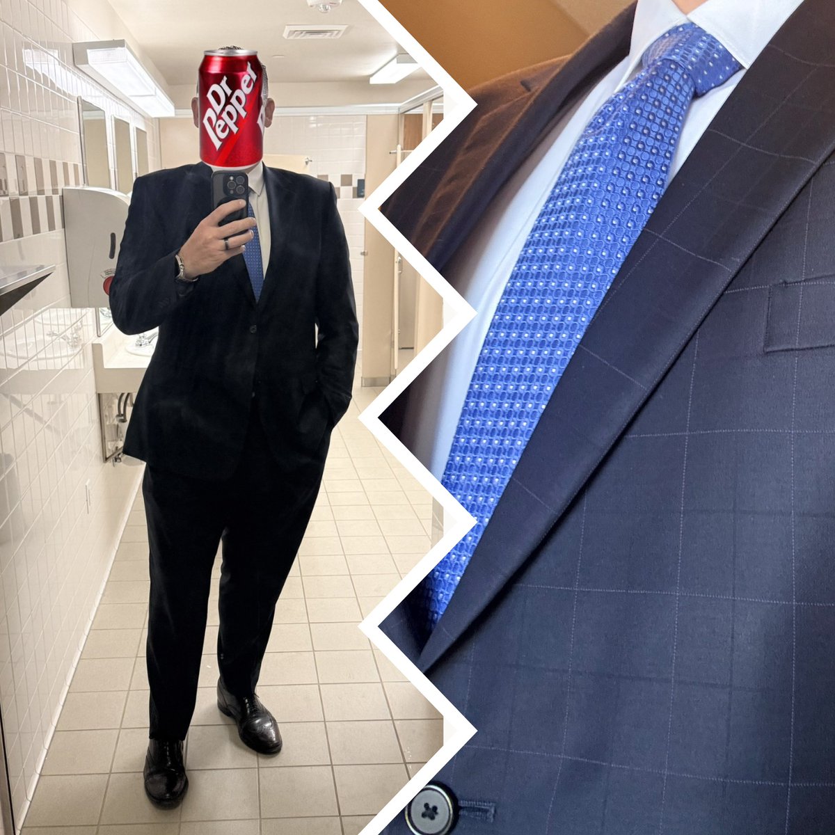 LatterDayDrPepr's tweet photo. Hope you had a great day, friends!
Obligatory restroom selfie at church today
#Tiecheck
#sockcheck
#SaintsOnX https://t.co/BdctPTDG7q