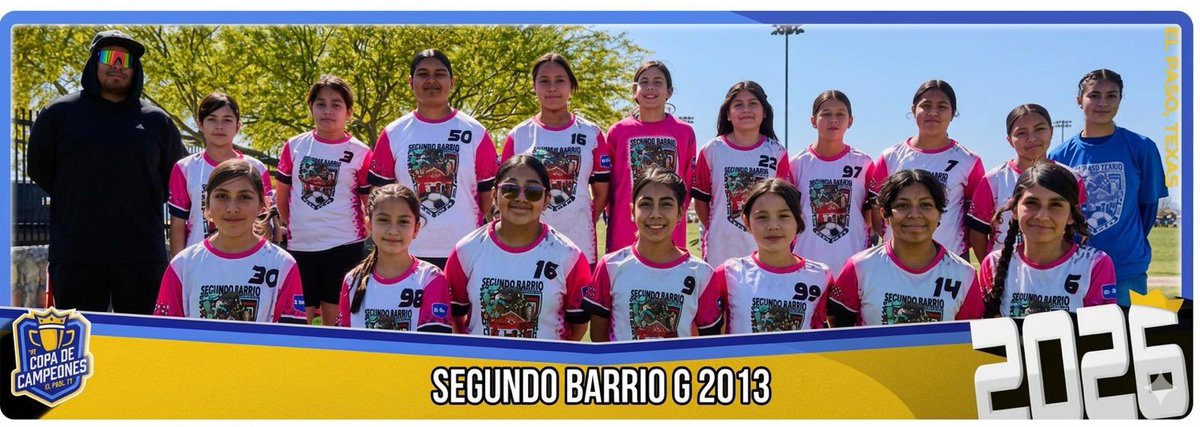 segundo_barrio's tweet photo. Final day of the 2026 Copa de Campeones. Big thanks to our coaches and families for supporting our players to have these experiences.  @cobrassoccerevents https://t.co/sbHaHWO1Zm
