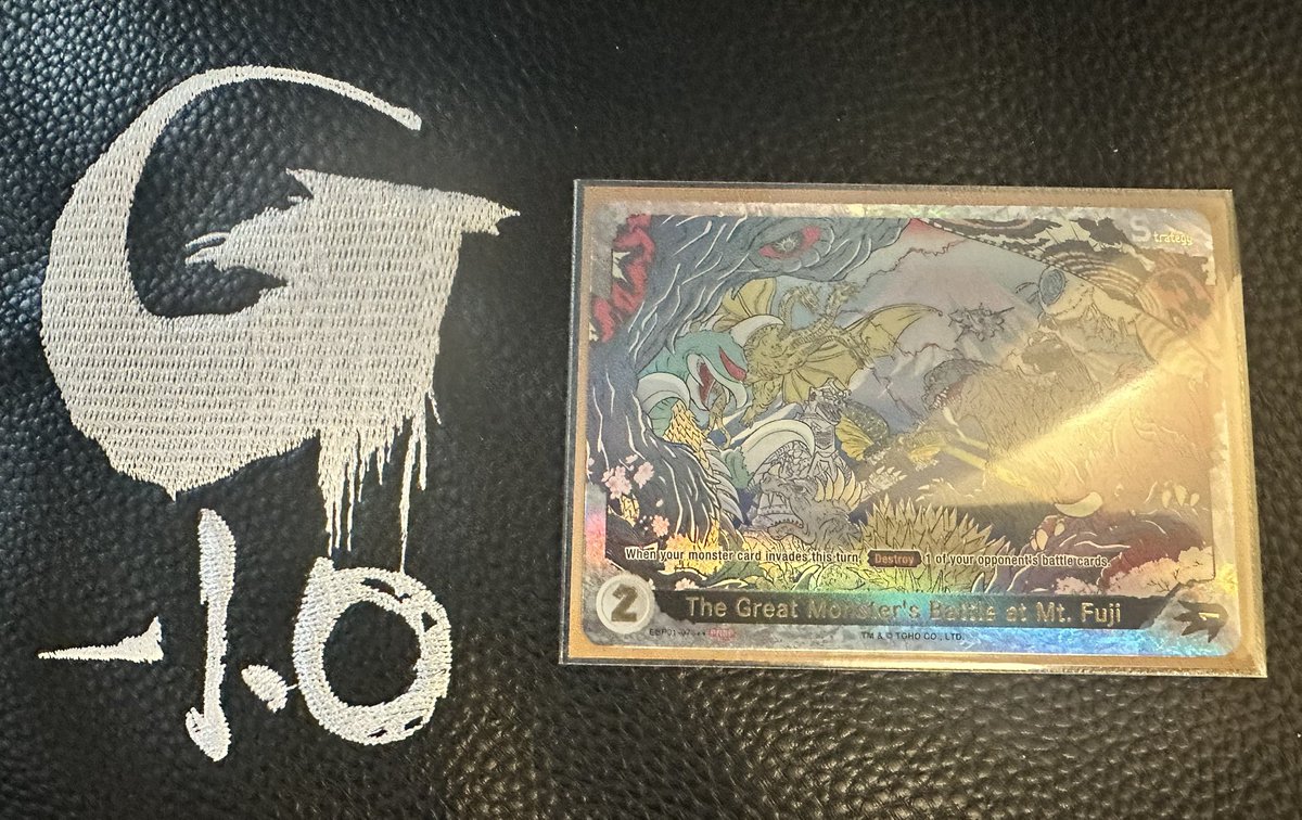 DFW Phoenix Rise Store Tournament  

9 Players today.

R1:  🟥Red Aggro: ⭕️ Counter Win 
R2: 🟦 MBT: ⭕️ Counter Win
R3: 🟩 King Ghidorah: ⭕️ Invasion Win
R4: 🟩 Mothra Evo: ⭕️ Invasion Win

4-0. Good games today. 

#GodzillaCardGame