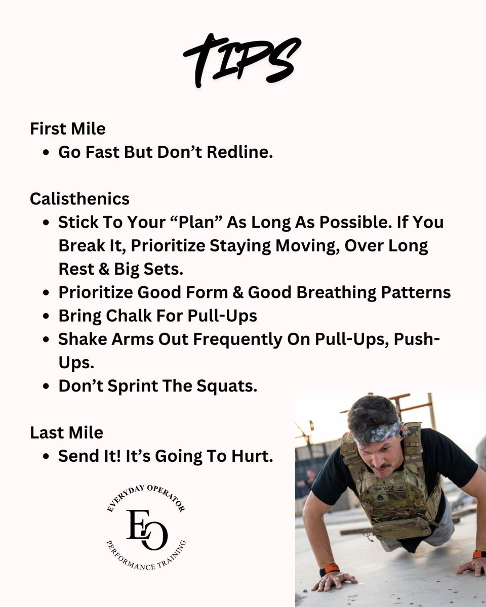 edoptraining's tweet image. #Murph Is Coming Up. Make Sure You Prepare! 

#MemorialDay #Murph

#EDOPtraining 🇺🇸 🗡️