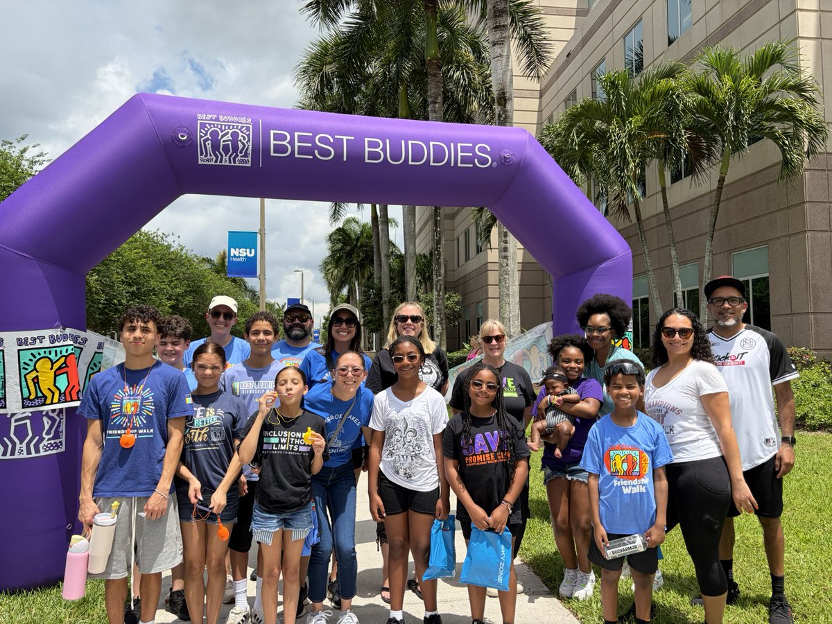 PLE_PTA's tweet photo. Thank you to everyone who came out to support our Pelican Pals at the Best Buddies Walk! 💙 A big thank you to everyone who purchased Krispy Kreme donuts too. Your kindness and generosity mean so much to our elementary school community! 🐦🍩✨ https://t.co/dmlmyG73pM