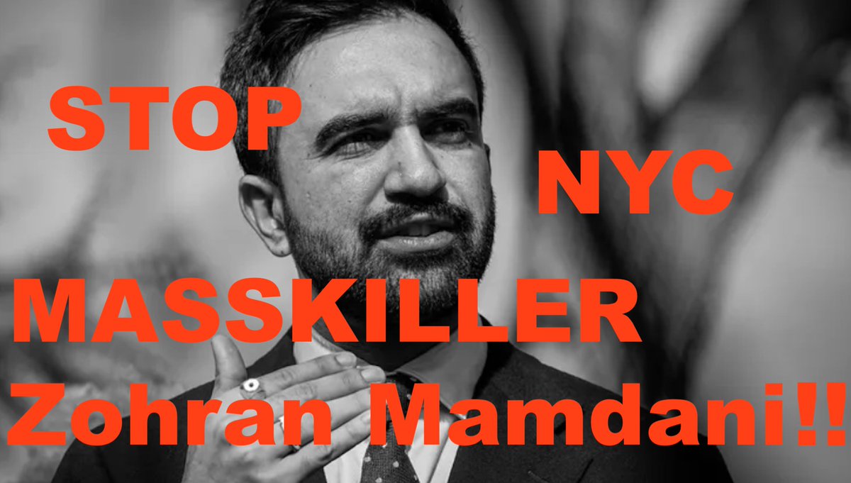 Marcel7733's tweet image. ATTENTION‼️Lets make the fucking faces of #NYC masskiller @NYCMayor @ZohranKMamdani @MamdaniWatch &amp;amp; @KathyHochul famous‼️ These both helpless babies are on their KILL LIST‼️LET the world know, about the #Genocide, which take place every day in #NewYork #America ‼️