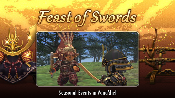 FFXI_EN's tweet photo. The Feast of Swords is returning to FFXI once more on Thursday, April 23! ⚔️ https://t.co/NGp6cKU525 https://t.co/K87vW8DM9n
