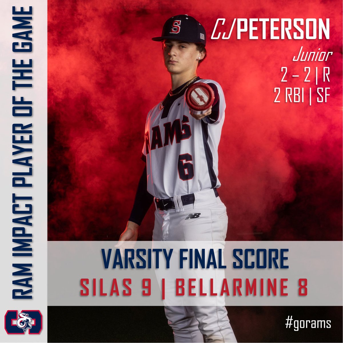 Silas Rams Baseball tweet media
