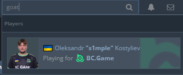 ManYP_'s tweet photo. this is getting ridiculous @HLTVorg 
this searchbar needs a little change https://t.co/8mbm1WjDQE