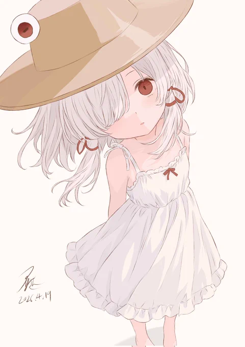 アルビノ諏訪子なのですよ〜 残りのイラスト集に載せるものは、お楽しみにということで まだまだ公開してないイラストがたくさんあります 春例をお楽しみにです〜