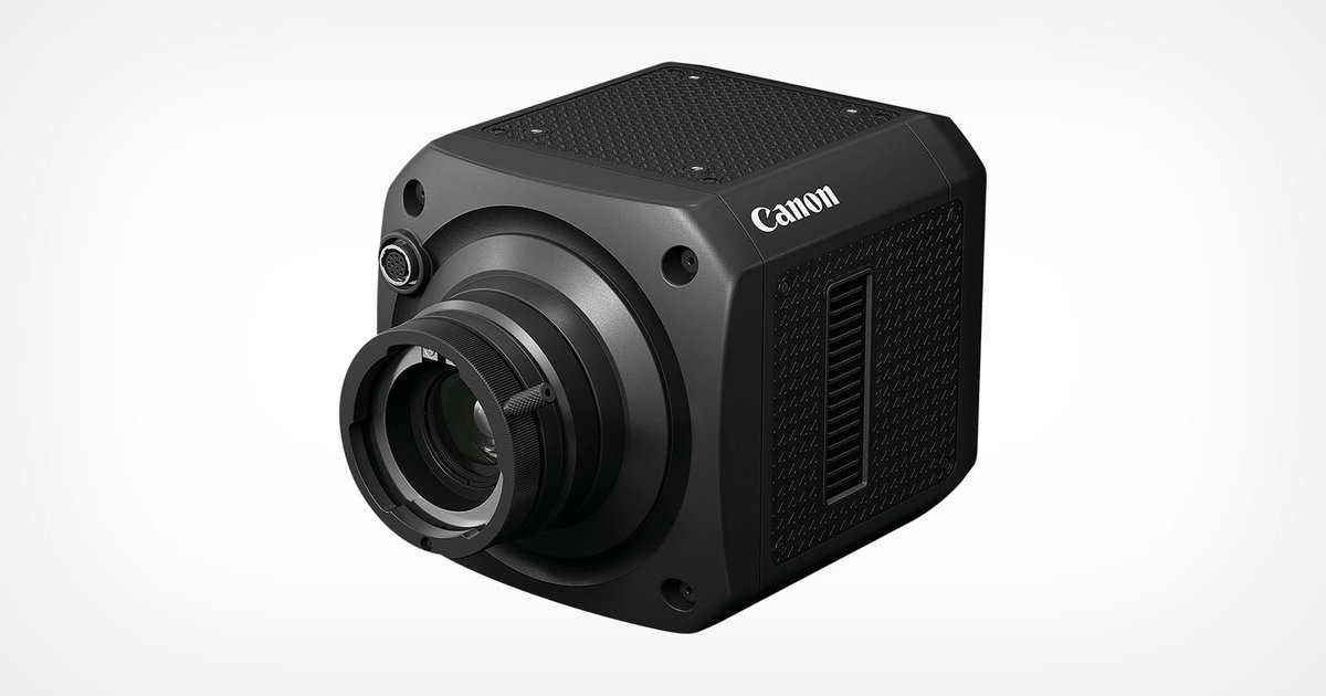 ZorzStudios's tweet image. Canon's new #IndustrialCamera literally sees in the dark: zorz.it/MWdJA 

#JeremyGray #Canon #CanonMS510 #NAB2026 #sensor #SpadSensor #CMOSImageSensor #equipment