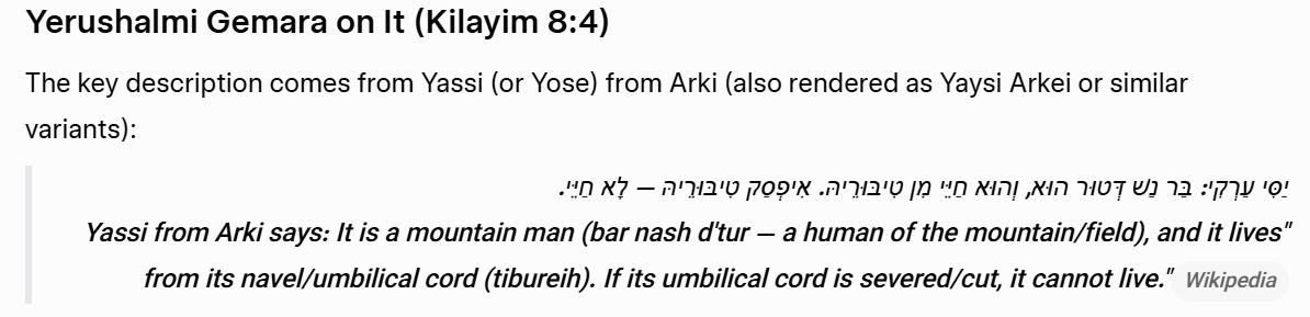 deModenaLeon's tweet photo. Jerusalem Talmud (Kilayim 8:4) comments on Bigfoot: "Yassi from Arki says: It is a mountain man (bar nash d'tur — a human of the mountain/field), and it lives from its navel/umbilical cord (tibureih). If its navel/umbilical cord is severed/cut, it cannot live."

In Kostas Danaos' Magus of Java (and subsequent interviews and writings), Danaos surmises that the dantian (lower abdominal central of yang concentration) is related physiologically to the enteric nervous system. Eastern Taosist mysticism relates cultivation of dantian chi power to the mystic's ability to levitate and perform other paranormal abilities.

In Simeon Hein's Dark Matter Monsters: Cryptids, Ball Lightning, and the Science of Secret Lifeforms, evidence is provided that Bigfoot is a creature that has natural command over ball-lightning/cold fusion, advanced physics, which bring along multiple unusual phenomena, conceptually similar to how electric eels can produce electricity.

It's possible that the Yerushalmi emphasis on Bigfoot's power being in its "tibureih" is saying that the paranormal abilities of mountain man/Bigfoot are from its dantian.

Also, in Magus of Java, "The yin comes from the earth. It is some kind of field phenomenon that feeds our lifeforce. It can be blocked by insulators. For example, if you have a carpet made from synthetic materials in your house, the yin ch’i cannot pass through it". When John Chang levitates only 8 inches off the ground he notes that “The carpet is synthetic,” he said, standing up, “otherwise I would have risen much more.” 
It's possible that grounding/earthing (Clint Ober type) gives Bigfoot access to some form of electricity or electromagnetism needed to activate these extraordinary teleportation and related abilities. He is barefoot and prefers the wilderness.
@SimeonHein