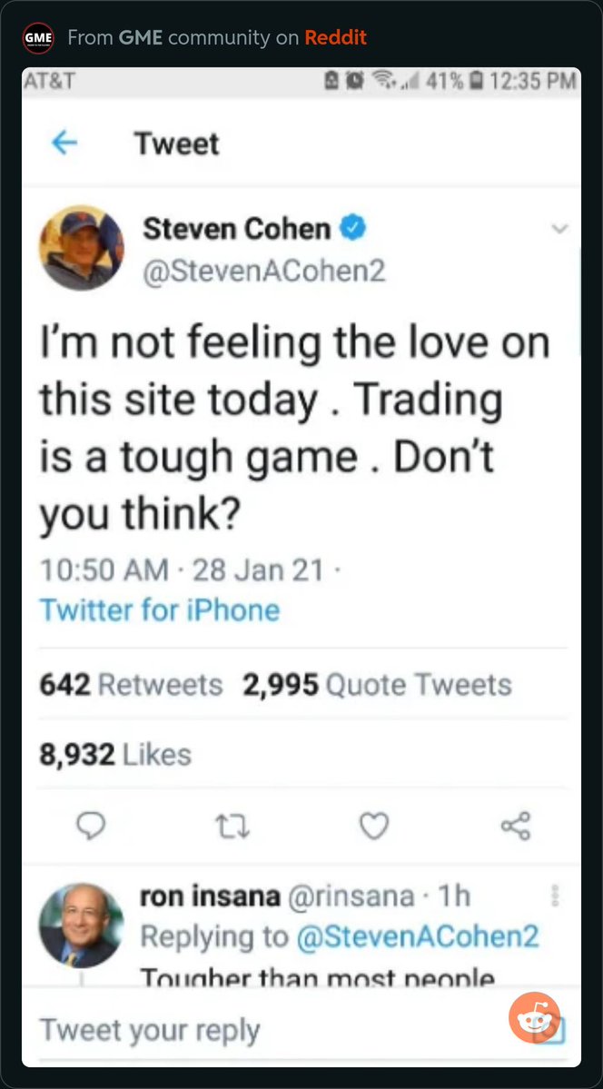 Steve Cohen cursed the Mets when he trolled $GME - no doubt about it. 

The Mets have made the playoffs twice (2022 and 2024) but have not won a division title or reached the World Series under Cohen.