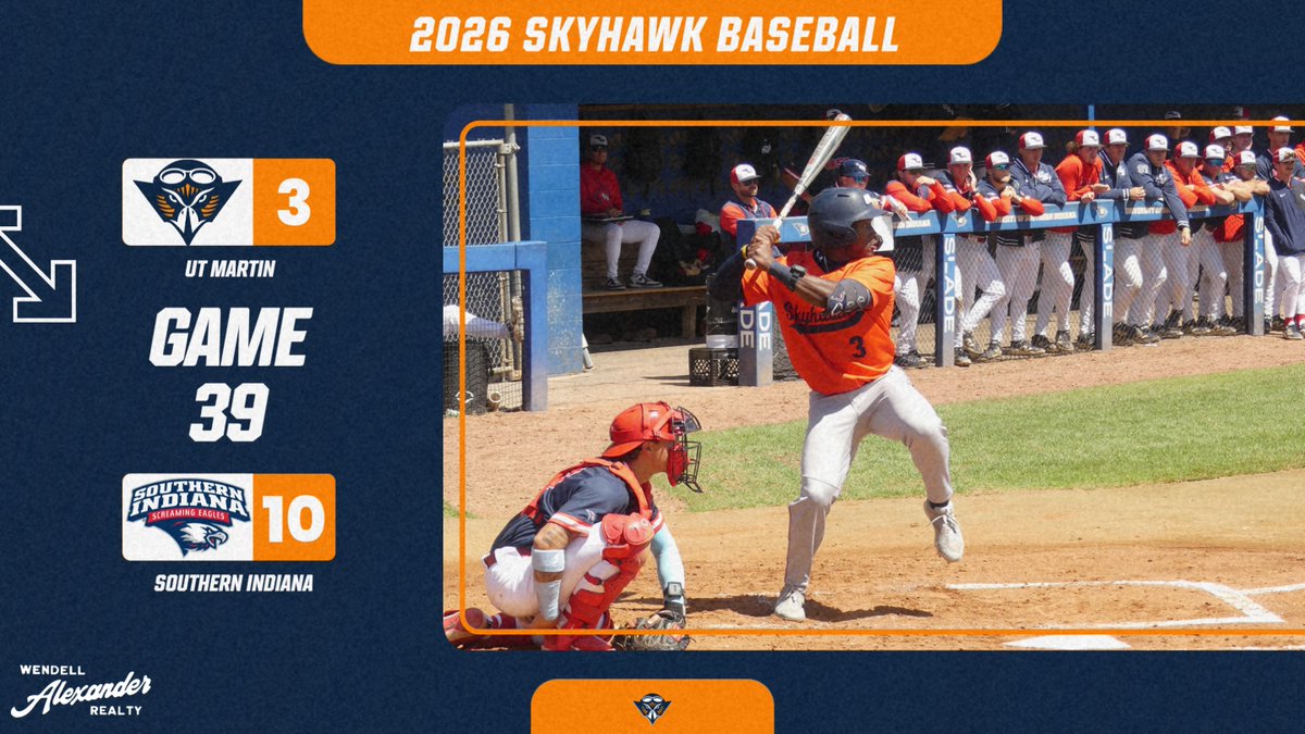 utmsports's tweet image. The @UTMBase team fell to Southern Indiana on Sunday afternoon.

📰: tinyurl.com/4xecrwdw

#MartinMade #OVCit