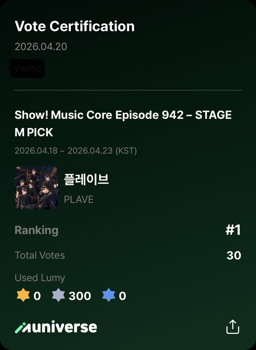 plavebites's tweet photo. nervyyyy! voting for PLAVE on Stage M Pick 🫶🏻 https://t.co/gDFApcrp6p