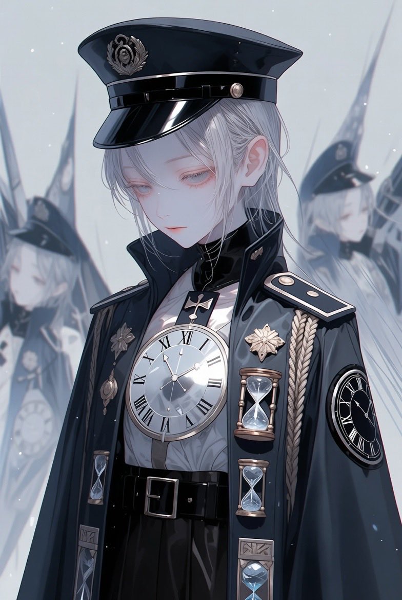 KittenKiki15's tweet image. 今日の Grok が描いた絵。以下はプロンプト。(1/2)
#AIイラスト #Grok￼￼ 

『時空警察っぽいコスプレに身をやつす、極めて儚い感じの麗しい人を見てみたいです。ビスクドール風の美しい人物で、アニメ寄りのデジタルイラストを生成できますか？』

Grok：grok.com/share/c2hhcmQt…