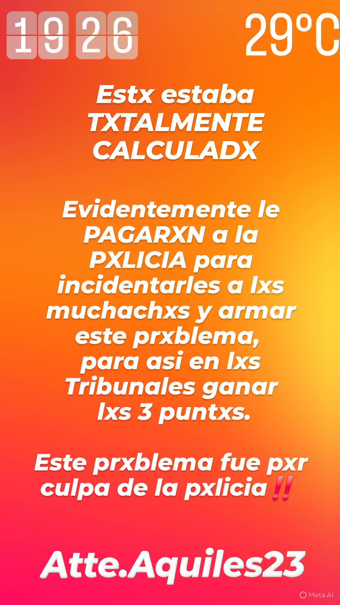 AQUILES23 tweet media