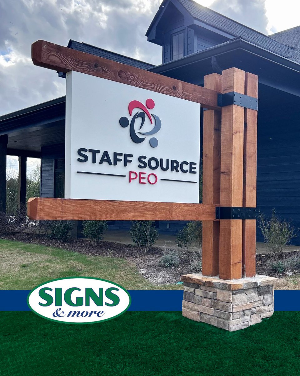 signs3859's tweet image. A sharp new wood post and panel monument sign we recently completed in Bartow County.

Visit our website for more monument sign inspiration and much more hubs.la/Q04bttkx0

#monumentsign #postandpanelsign #customsigns #bartowcounty #signcompany