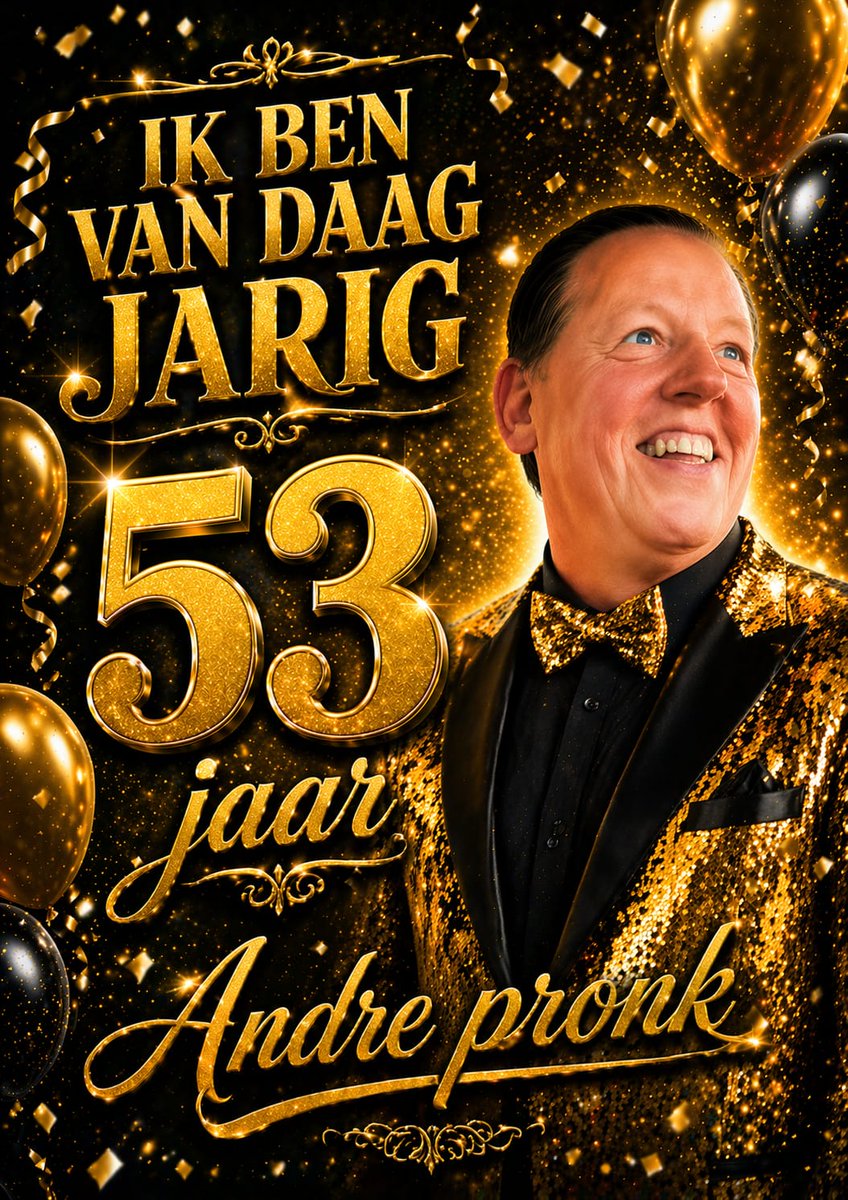 Jeetje zeg!
Weer een jaartje erbij
Wat gaat dat snel.....

🥳🥳🥳🥳🥳🥳🥳