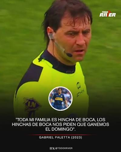 Venís dos clásicos abajo contra Boca <a href="/stefanocdicarlo/">Stefano Di Carlo</a>. Solo tenías que evitar que Paletta no esté en el VAR. Te duermen como quieren, estúpido.