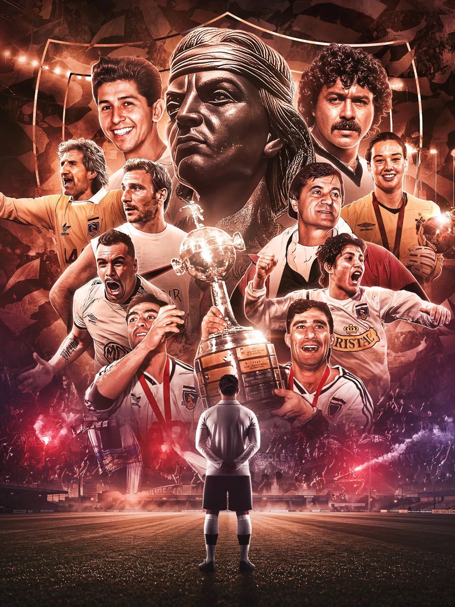 Felices 101 años, gracias por tanto...
67 títulos oficiales
34 torneos nacionales
1 Copa Libertadores
0 descensos
100 años en Primera División
21 títulos oficiales femeninos
1 Copa Libertadores femenina
+ 200 títulos oficiales juveniles

Colo Colo, amor de mi vida!!!