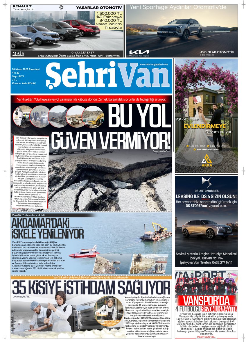 Şehrivan Haber tweet media