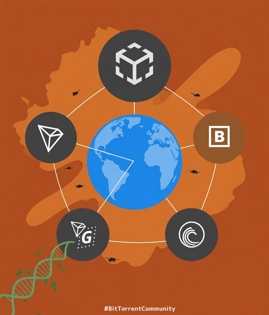 TheBTTCommunity's tweet image. If you’re using #BitTorrent or #BTFS today, you’re technically part of the ecosystem that #BTT is trying to token‑incentivize over time. That’s the real ‑to‑‑now story, not the price.