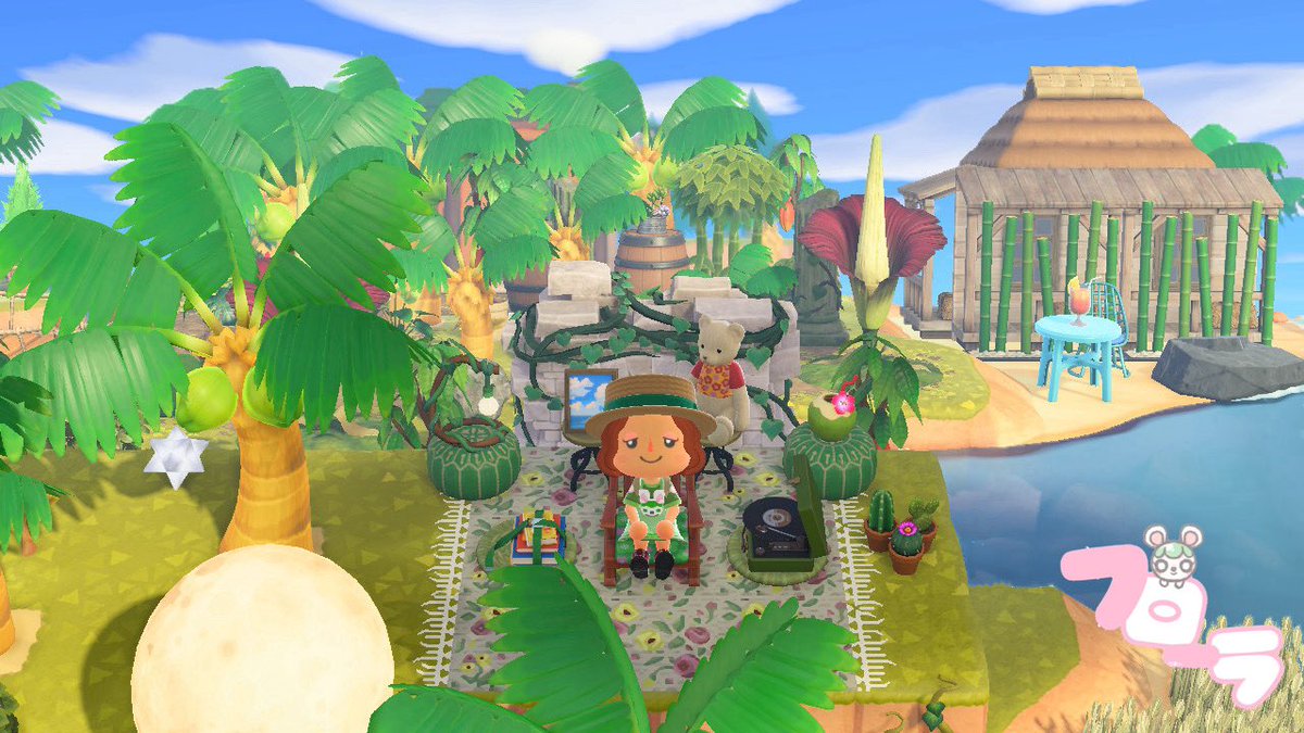 らる@あつ森 tweet media