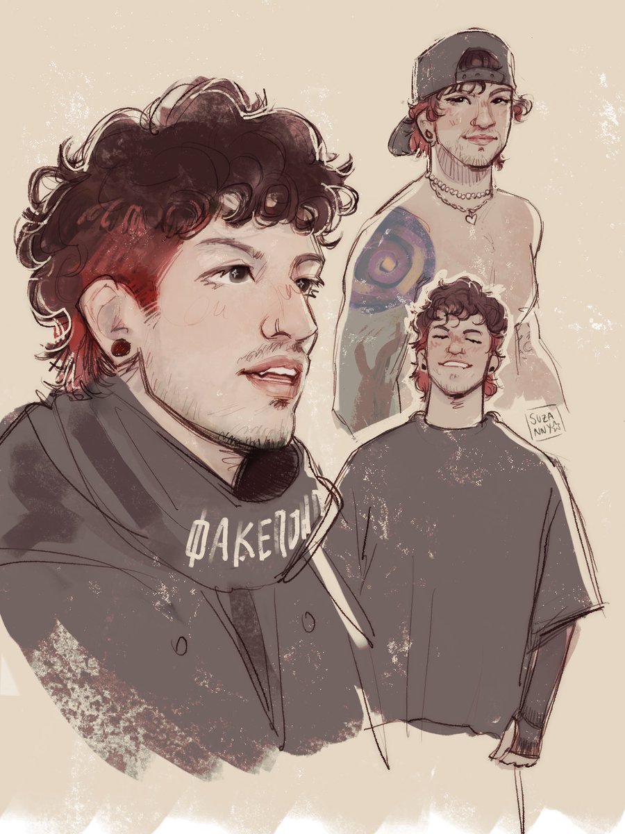 ask and you shall receive, more josh sketches #cliqueart