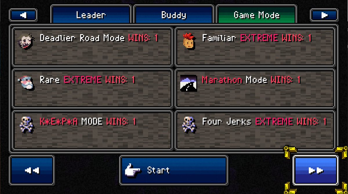 Milkthrow's tweet photo. Been playing all of the new modes in Death Road To Canada off screen and I managed to clear them.
I really enjoyed it and I can't wait for Space Dingus! https://t.co/wPHoTKcSHv