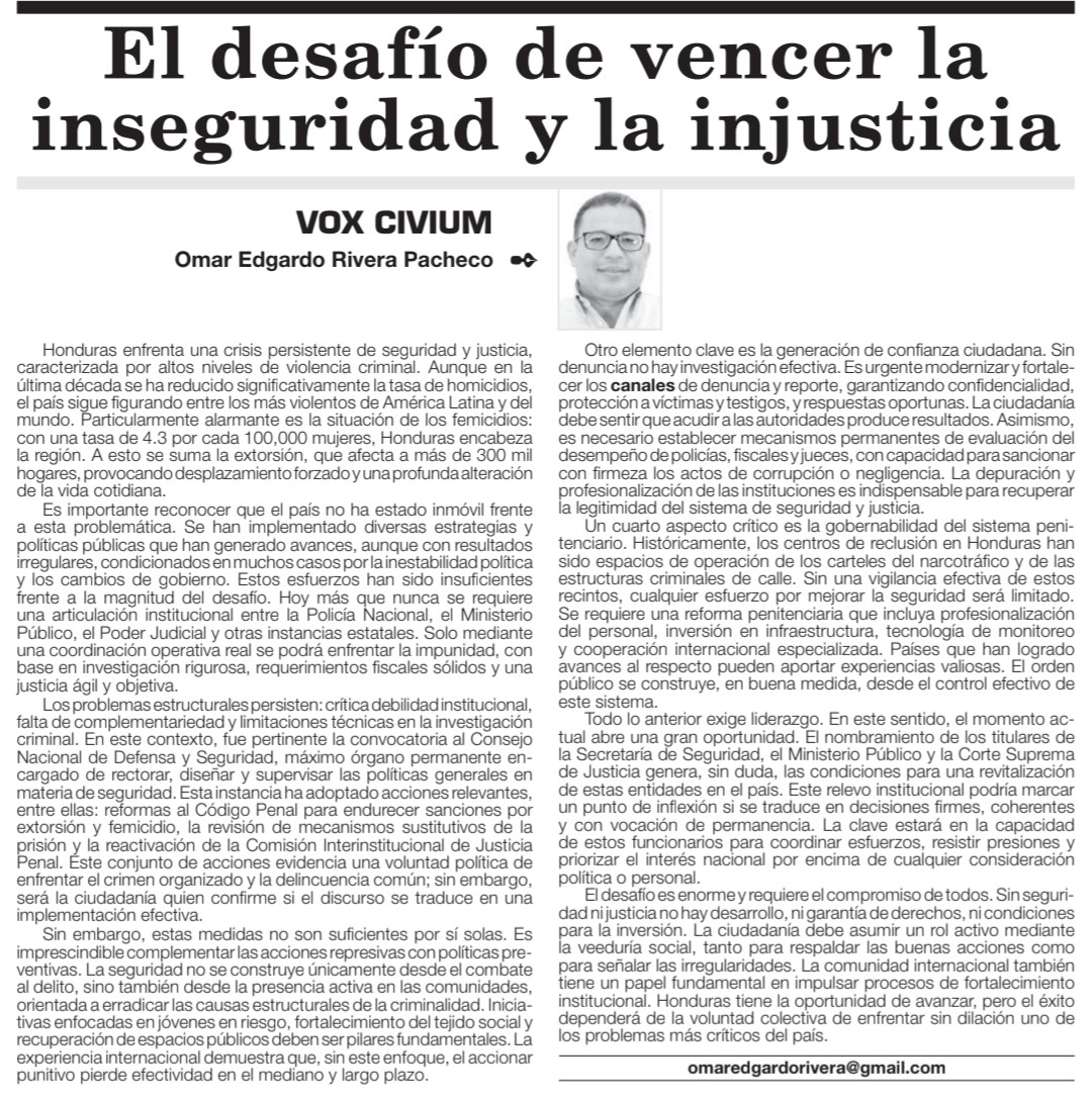 El desafío de vencer la inseguridad y la injusticia

La Tribuna - 18 de abril de 2026

latribuna.hn/2026/04/18/vox…
