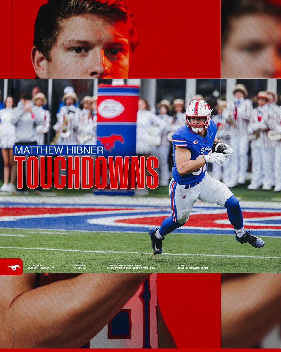 SMUFB's tweet photo. Some @MatthewHibner TDs on a Sunday. Better get used to it. https://t.co/qVeCjFwHZf