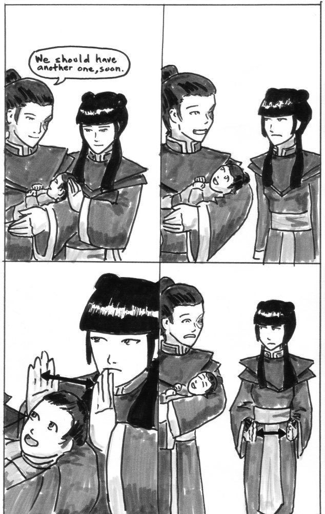 Why did Mai and Zuko only have one kid?

And here’s how exactly that went down 

Cr. CNB