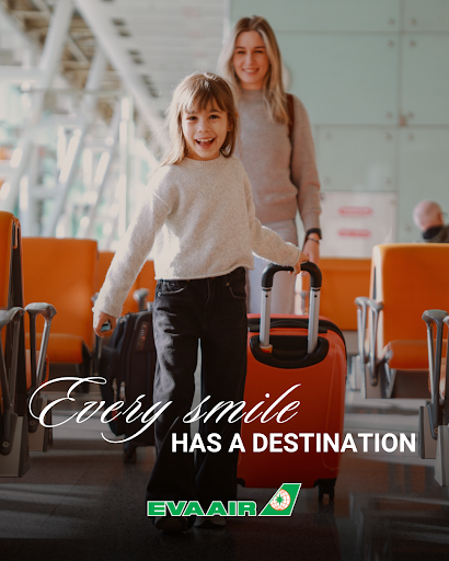 EVAAirUS's tweet photo. Some journeys stay with you long after you land. ✈️💚

Because the best trips aren’t just about where you’re going, they’re about how you feel getting there.

#IFlyEVA #TravelWithEVA #FlyWithUs #EVAAirways https://t.co/ILyIyVQbii