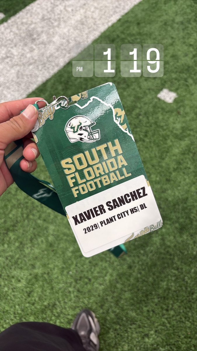 XavierSanchez52's tweet photo. USF , Bulls Nation 🤘@USFAthletics @USFFootball https://t.co/HeQ8Qntv8c
