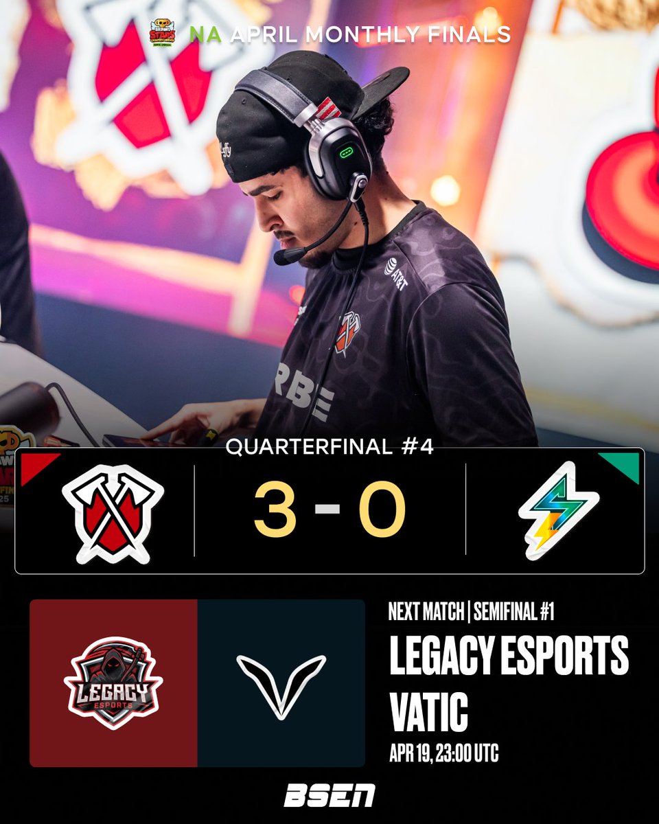OfficialBSEN's tweet image. Hope still alive for @TribeGaming as they dash STMN's chance at Brawl Cup with a 3-0 sweep 🧹

Next up: 
@lgcyesport vs @vatic_gg 

#BSC26 #NA