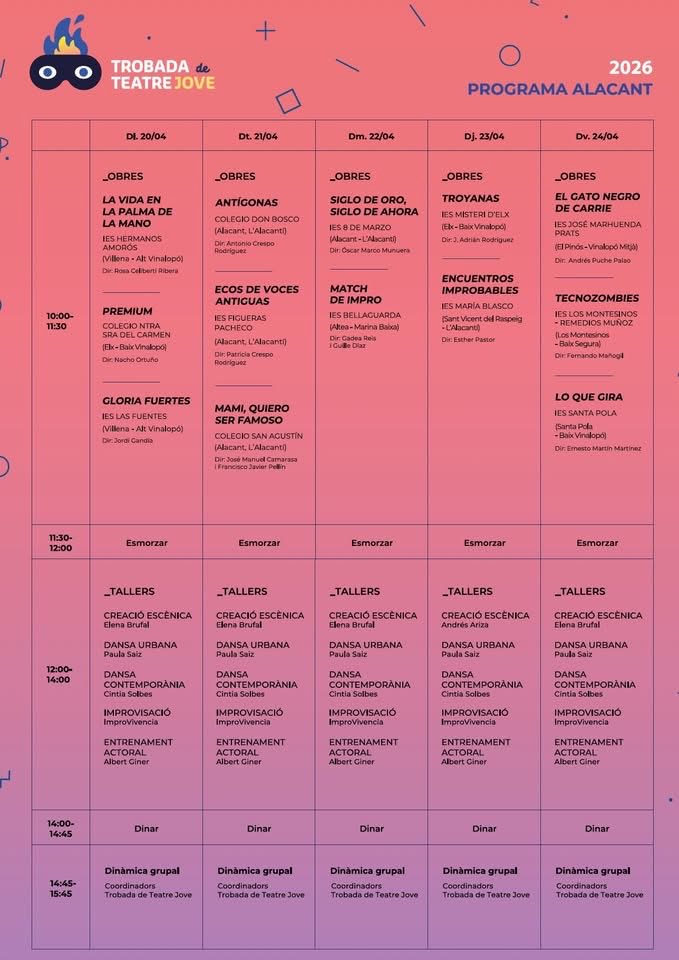 Trobada de Teatre Jove tweet media