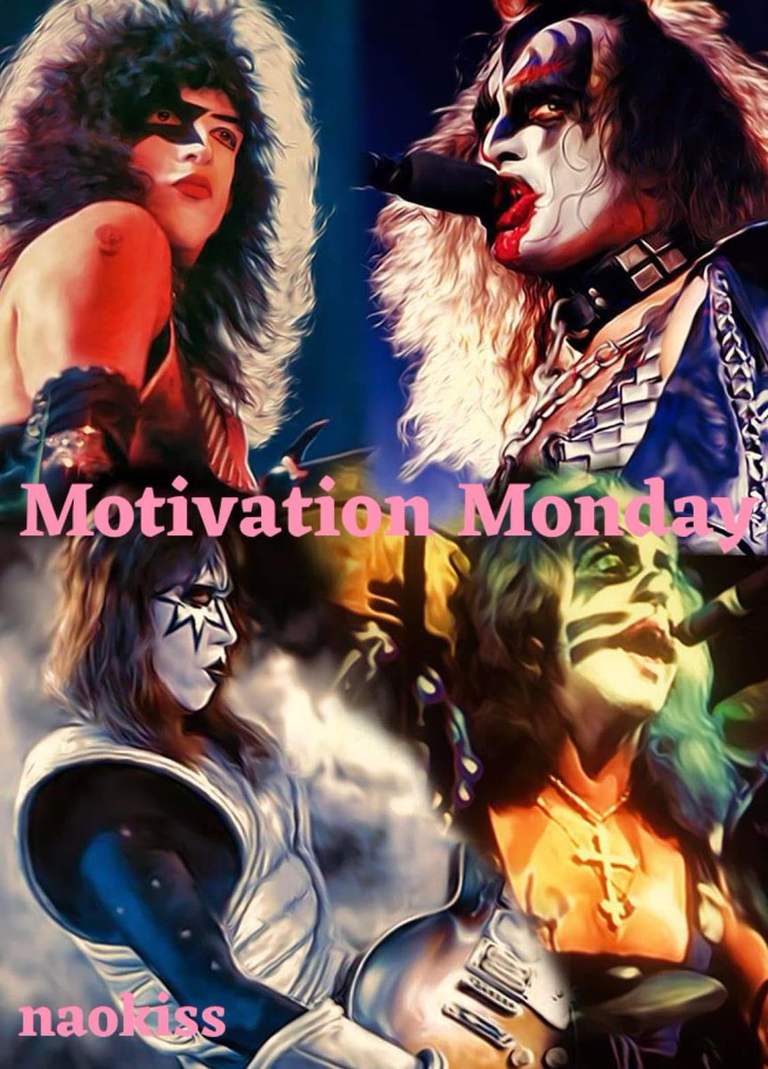 naokiss's tweet image. KISS is my brand. 
KISS is my motivation.
KISS' music is the soundtrack of my life!
A new week has just started🗓
Hope you have a great one⚡️
#MotivationMonday #KISS