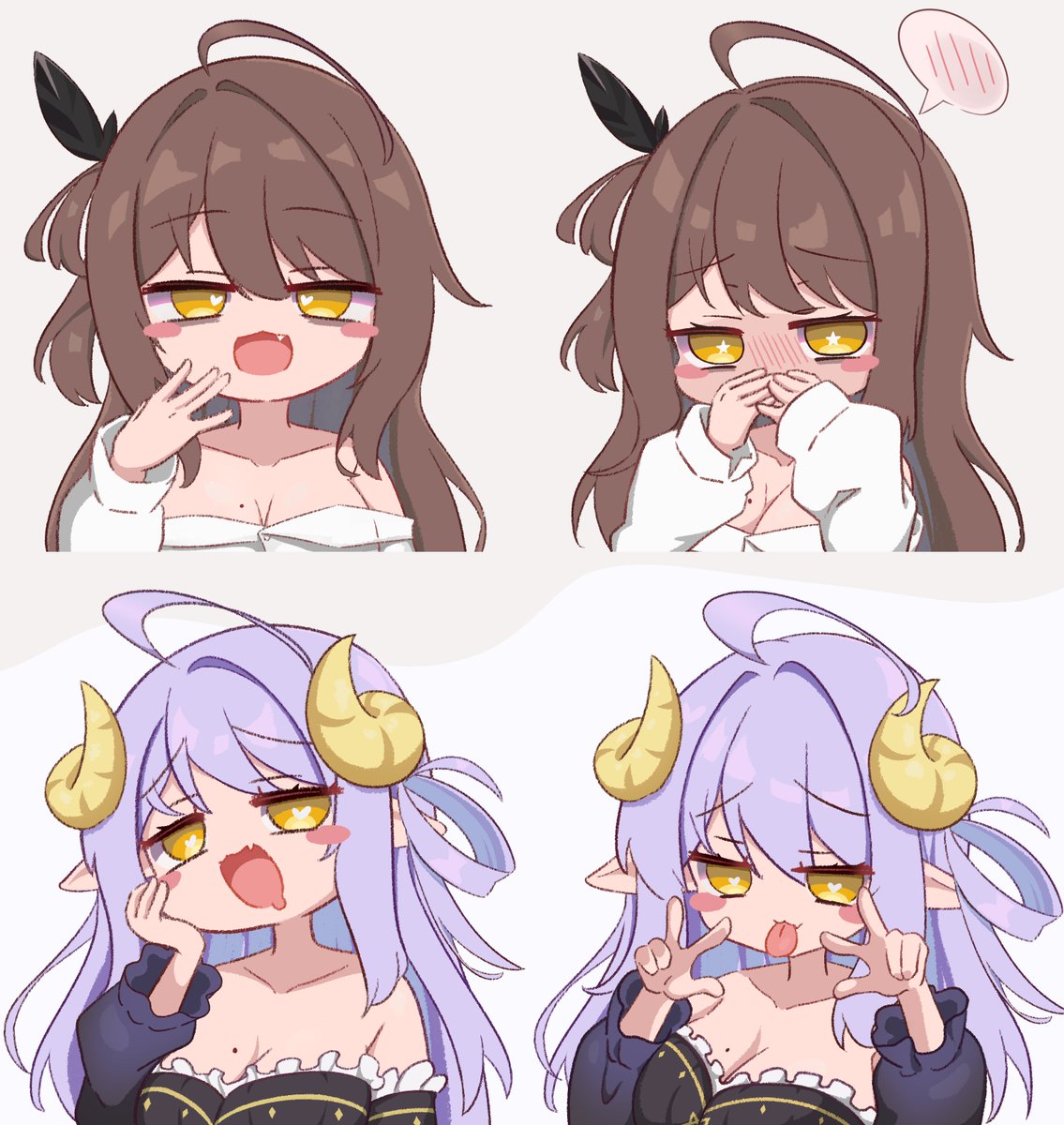 嘎唄.Chibi art 🖍 tweet media